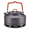 Tentock Camping Kettle with Foldable Handle Fast Heating Gas Teapot