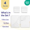 FEEKO Queen Size 4 Piece Sheet Set - Hotel Luxury
