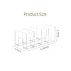 NUOLUTH Clear Acrylic Kids Shoe Rack for Closet Organizers and