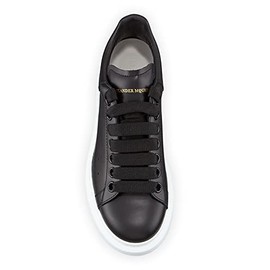 Private Laces Replacement Shoelaces for Alexander McQueen Sneakers (Black)