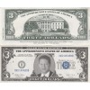 Al Gore Novelty Three Dollar Bill Slick Times Funny-Money 1996 New