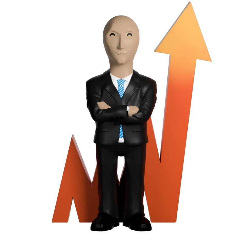 Youtooz Stonks 3.5" Inch, Stonks Vinyl Figure Meme Collection