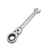 Leliafleury 24mm Flex-Head Ratchet Spanner Fully Polished Chrome Vanadium Wrench
