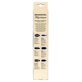 Brushworx Mystique Tourmaline Radial Hot Tube - Medium 55mm