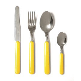 Excelsa Fashion Service 24-Piece Stainless Steel Yellow