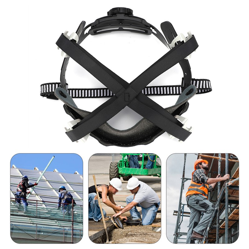 Safety Hat Ratchet Suspension Protection Adjustable Inset Fits for All