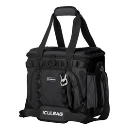 Iculbag Soft Cooler Bags Insulated for Travel Camping Beach Picnic Hiking for 16hour Cooling 24/48cans Insulated Lunch Bag for Men Women Black