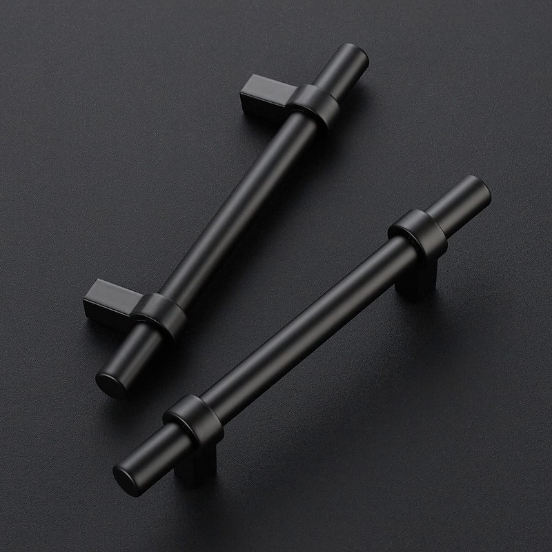 Ravinte 20 Pack 6-3/8 Inch Cabinet Pulls Matte Black Kitchen
