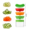 Vegetable Slicer Multi-functional Vegetable Spiral Handheld Vegetable Cutter Spiral Slicer