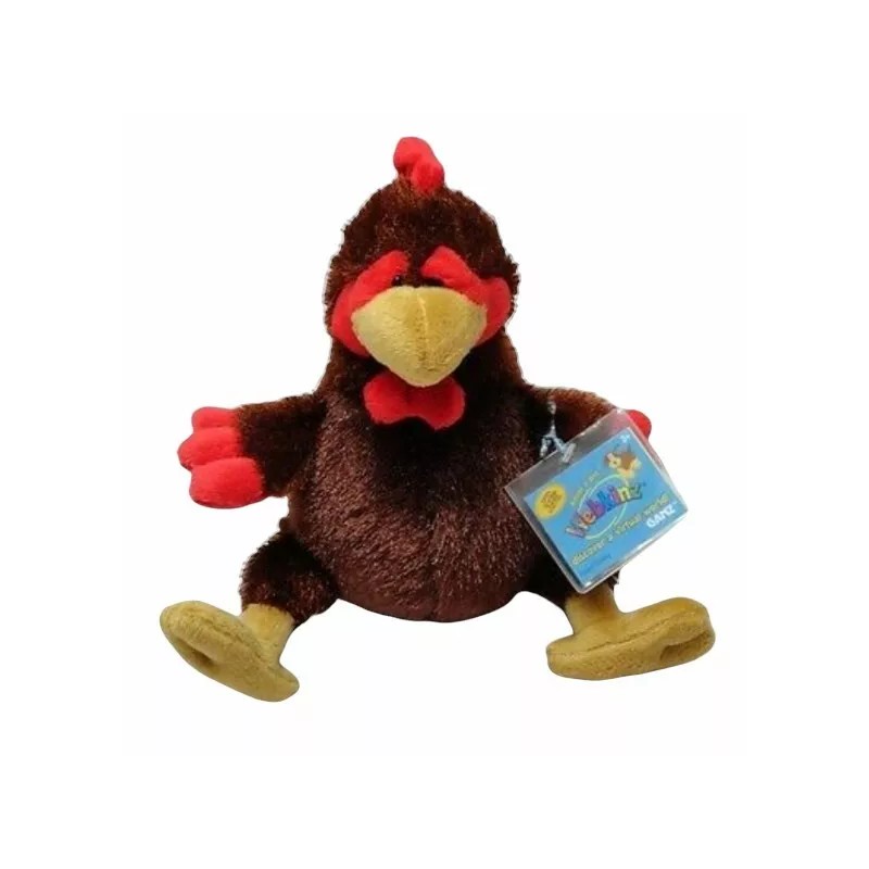 Webkinz Ganz Rooster Turkey Plush Stuffed Animal New Seal Tag