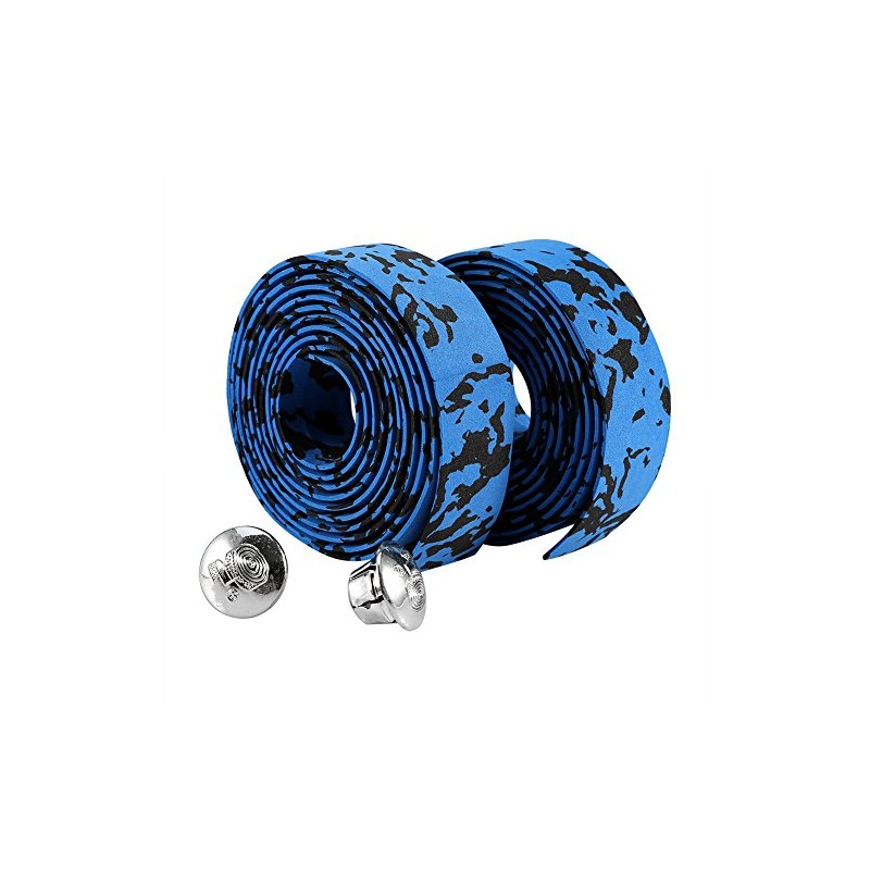 Alomejor 2PCS Road Bike Handlebar Tapes Cycling Handle Wraps Bicycle
