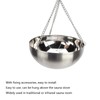 20cm Stainless Steel Sauna Aromatherapy Bowl Essential Oil Holder Sauna