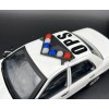 LED Ready Lightbar 1/18 LED Ready LVMPD Blue Red Federal