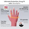 GloveSpire Thickened UV Gloves for Nails, UPF50+ UV Protection Gloves,