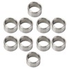 10Pcs Washer Spacer 15mm OD 12mm ID Stainless Steel Hardware