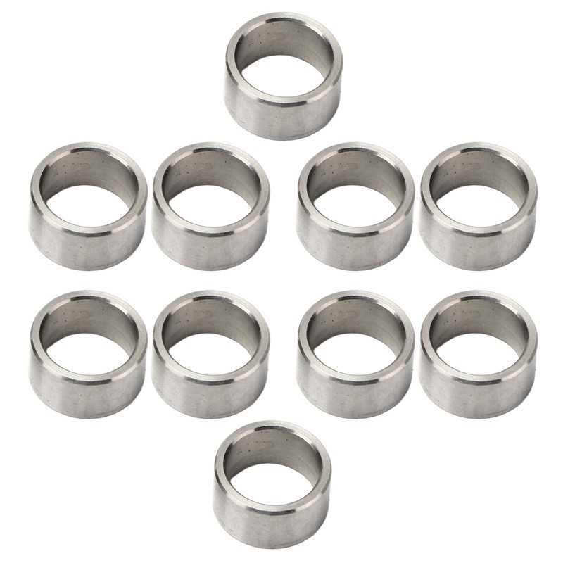 10Pcs Washer Spacer 15mm OD 12mm ID Stainless Steel Hardware