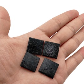 BTMIEY 500g Quartz Mosaic Tiles 2cm Multicolor Mosaic Stones for DIY Mosaic Making Craft Hobby Art Home Decor Wall Decoration (Black)