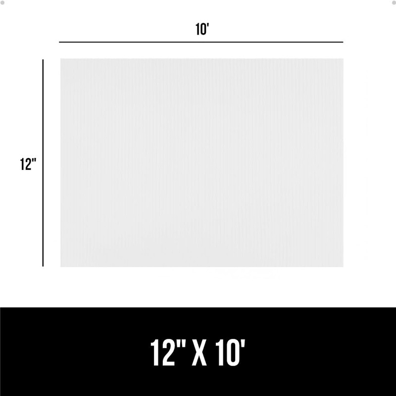GORILLA GRIP DuraGuard Shelf Liner, Non-Adhesive Cabinet Liners for Kitchen