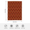 HGOD DESIGNS Carpet Pattern Throw Blanket Ultra Soft Warm All