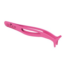 F.A.R.A.H False Eyelashes Placement Applicator Tool Eyelash Extension Tweezers Remover Clip Tweezers Nipper (BUBBLEGUM (PINK))