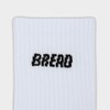 Bread Cushioned Crew Socks White (1 Pack) X-large