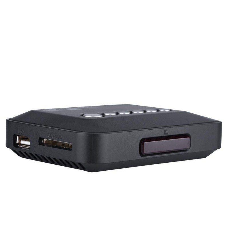 ASHATA Richer-R Media Player HDMI USB SD MMC AV TV,Reproductor