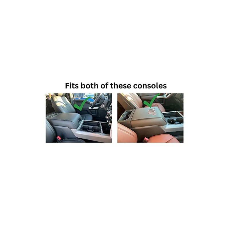 Car Console Covers Plus Made in USA Designed for Ford