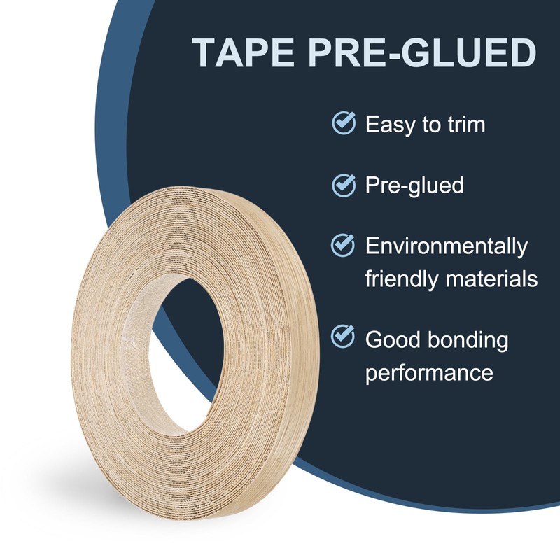PATIKIL White Oak Edge Banding, 3/4 in x 49.2 ft