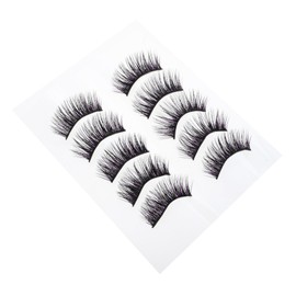 Beavorty Dense Purple Eyelashes Long Fake Lashes Individual Lash Extensions Stage Performance Eyelashes