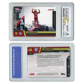 2025 Topps Now Formula 1 Racing Lewis Hamilton First F1 Sprint Race Victory Card #20 GEM Mint 10
