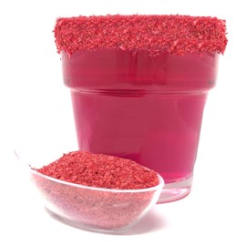 Snowy River Red Cocktail Salt, Naturally Colored Margarita Salt, Salt to Rim Glasses, Red Kosher Salt, Pretzel Salt (1lb)