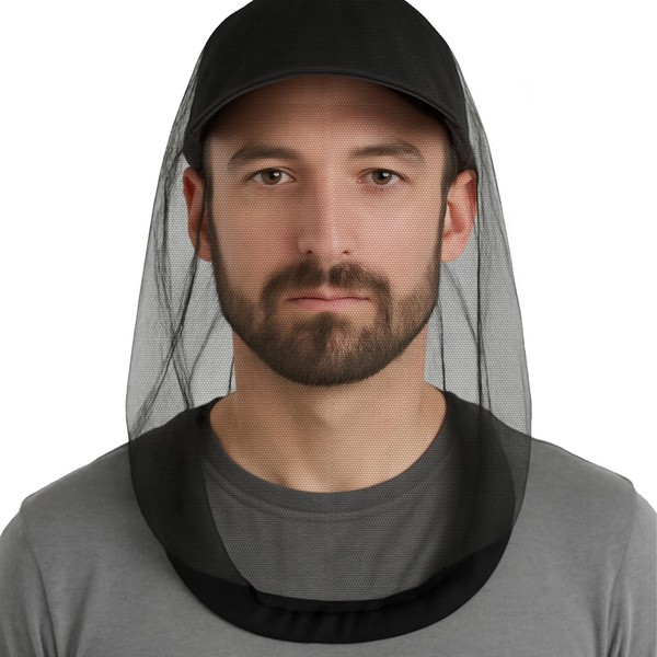 Premium Midge Head Net 1 Pack Extra Large Mosquito Net