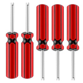 5 Pcs Valve Stem Core Removal Tool Car Motorcycle Truck Bike Screwdriver Tire Repair Install Tool for All Standard Valve Cores
