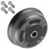 Caltric Rear Brake Hub L/R w/ Studs for Kawasaki Mule