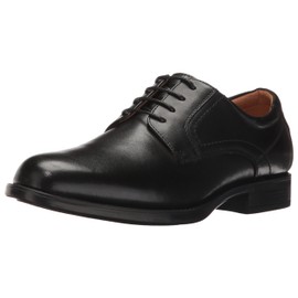 Florsheim Men's Medfield Plain Toe Oxford Dress Shoe, Black, 10