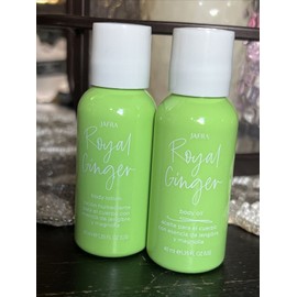 Jafra Royal Ginger Bidy Oil And Body Lotion Travel Size 1.35 fl oz