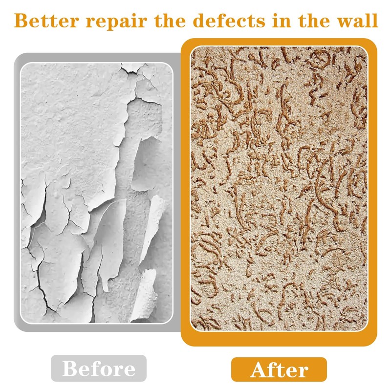Mabor 2Pcs Texture Sponges, Sponge for Patch/Repair Ceiling Drywall Wall,