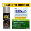 DYC Factory Silver HyperDip Peelable Paint Spray 11oz Aerosol Single