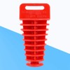 Exhaust Plug Qiilu Wash Plug Rubber Motorcycle Silencer Plug Red