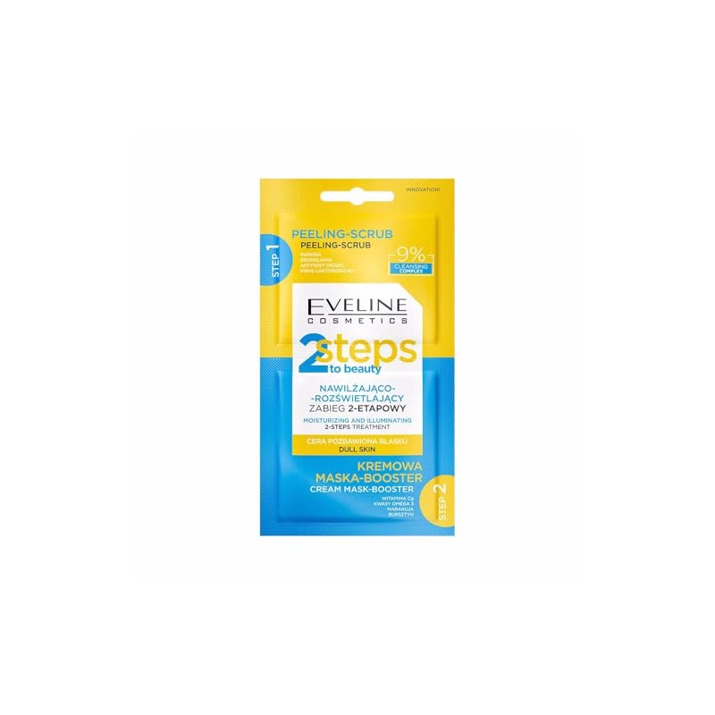 Eveline Cosmetics 2-Step to Beauty Moisturising & Illuminating 2-Stage Facial