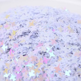 2000 Pcs Airplane Party Glitter PVC Confetti for DIY Mold Art Nail Artwork Holiday Engagement Wedding Baby Shower Party Decor, Boy Birthday Party Decorations (White)