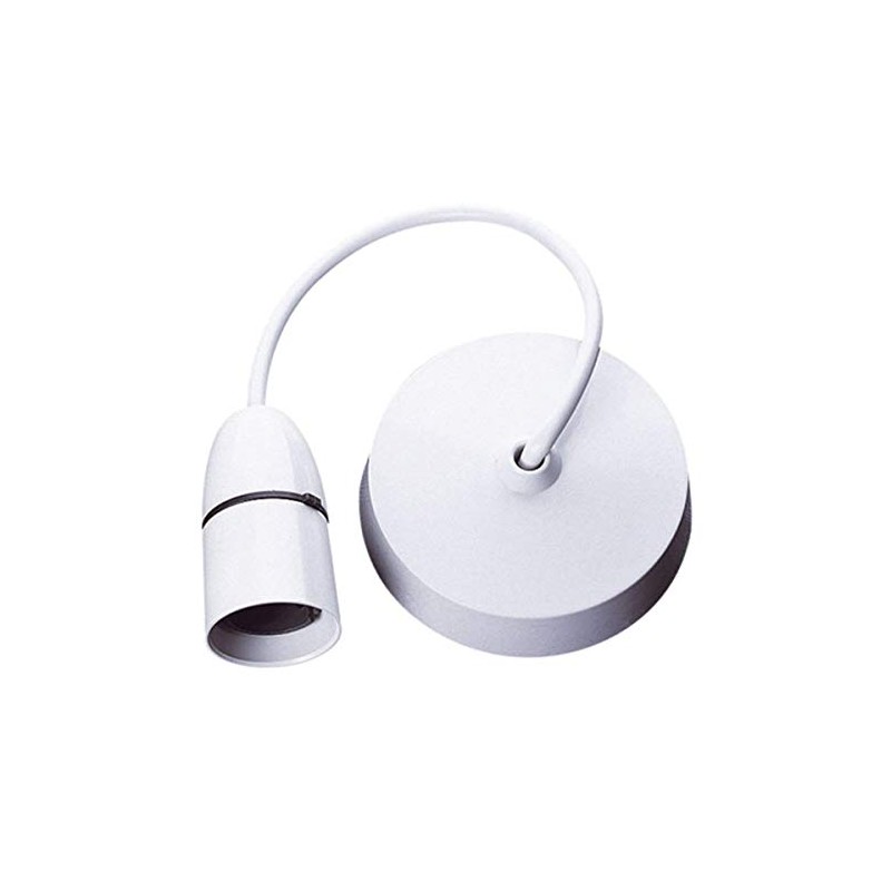 Ceiling Rose & Pendant T2, White