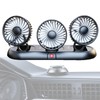 Fan for Car - Three-head Dashboard Fan Portable | 3