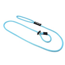 Mad Dog Products English Slip Dog Lead | 3/8 Inch x 4 Feet | Aqua