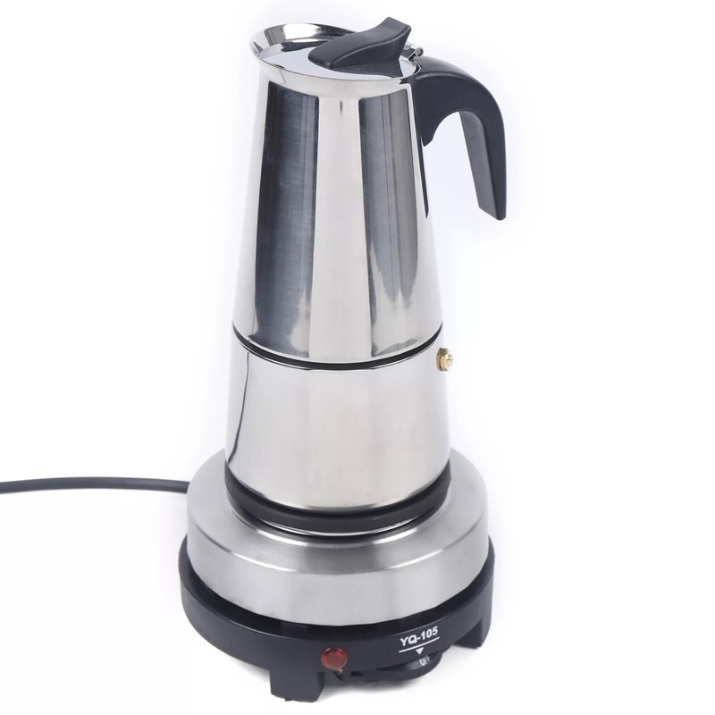 JUOPTGJ Coffee Machine Maker，Stainless Steel Coffee Machine Maker,Five-gear Temperature Adjustment