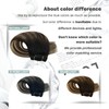 Moresoo Clip in Hair Extensions Real Human Hair Balayage Clip