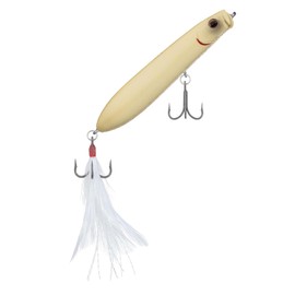 Daiwa Evergreen SB TOPWATER Plug Fishing Lure, Surface, Color: 260, Bone