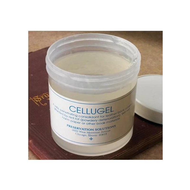 Cellugel Archival Old Book Preservation Gel - Stabilizes Dry Powdery