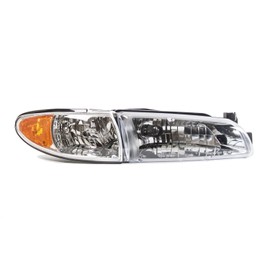 TYC 20-5121-09-1 Compatible with Pontiac Grand Prix Right Replacement Head Lamp