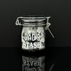 Ted Miller Innovation 3.75" Tall Glass Jar with Clamping Lid